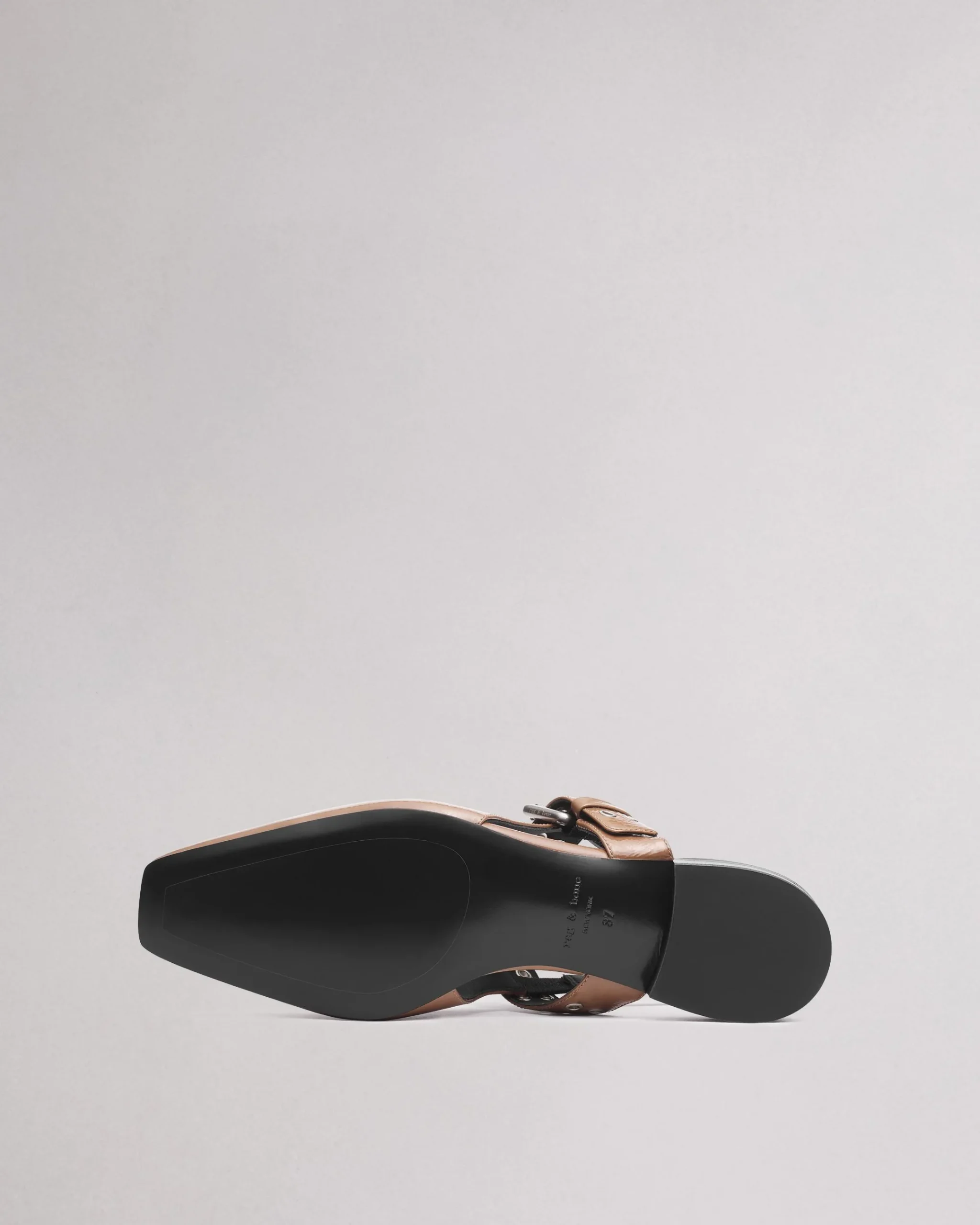 Online Astra Leather Slingback Women Flats