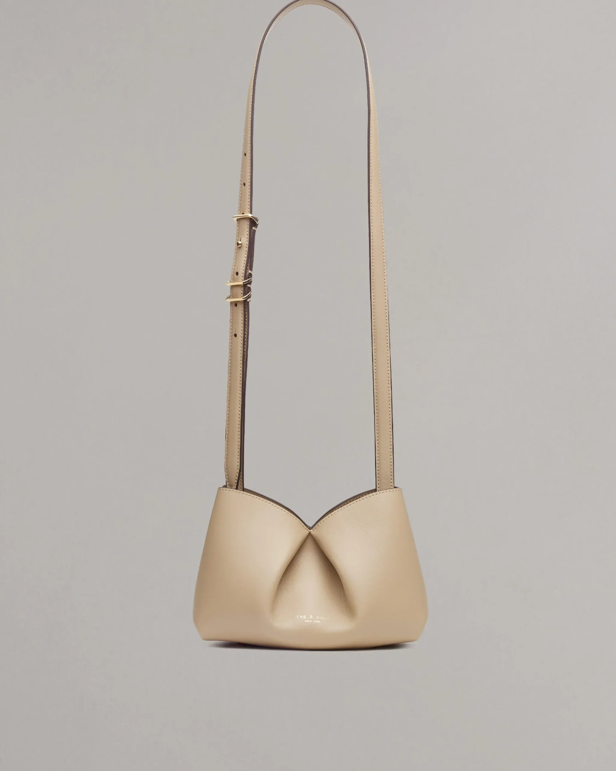 Shop Bloom Small Italian Calf Leather Crossbody Bag Women Handbags