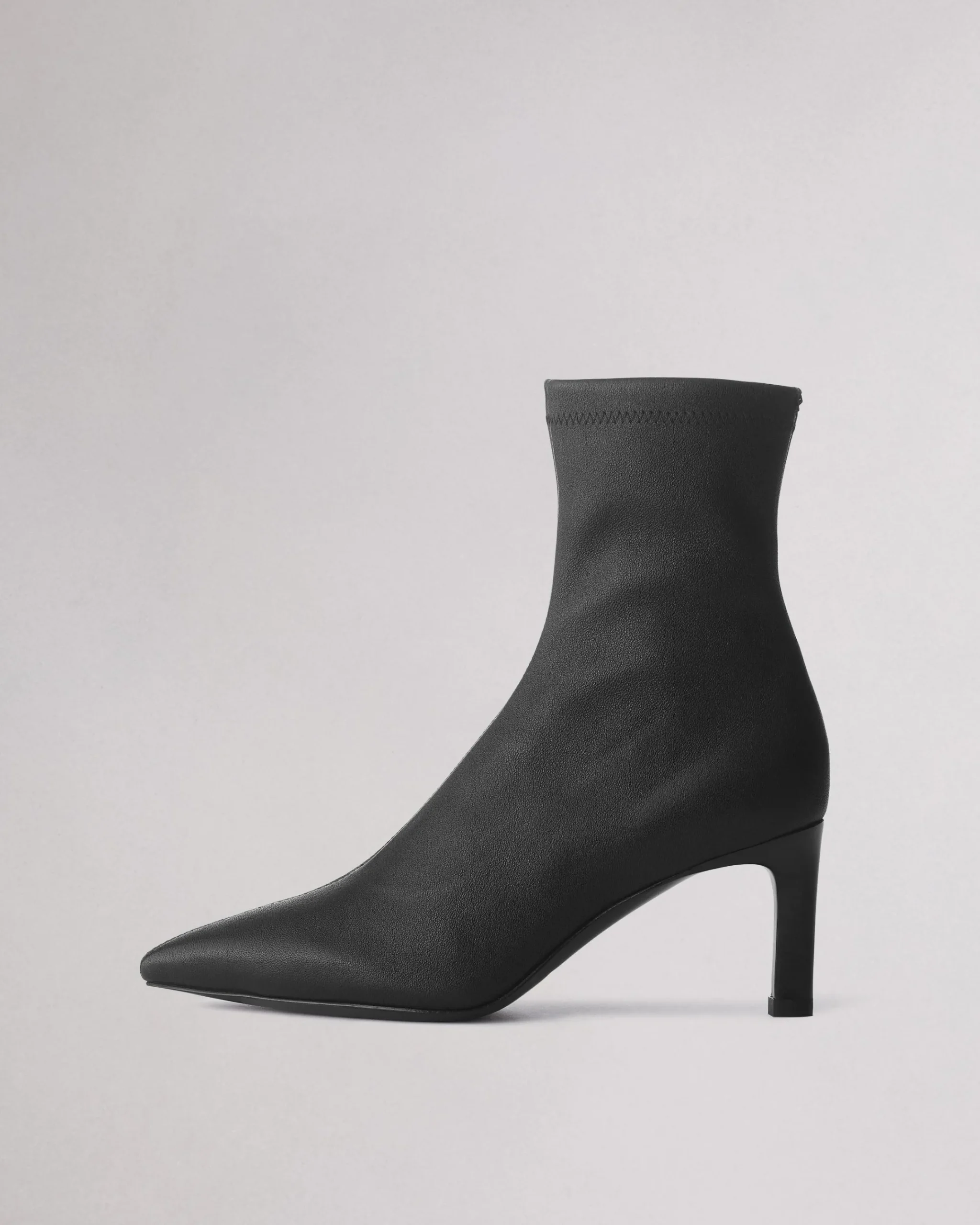 Clearance Britt Leather Boot Women Heels