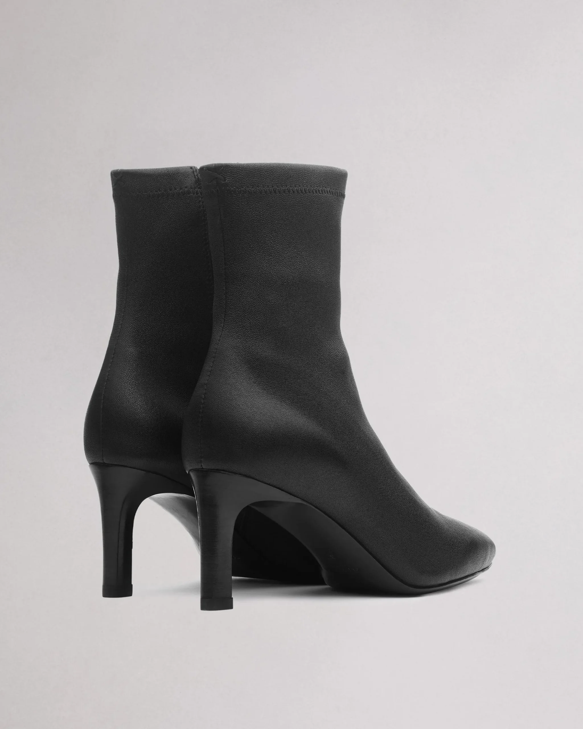 Clearance Britt Leather Boot Women Heels