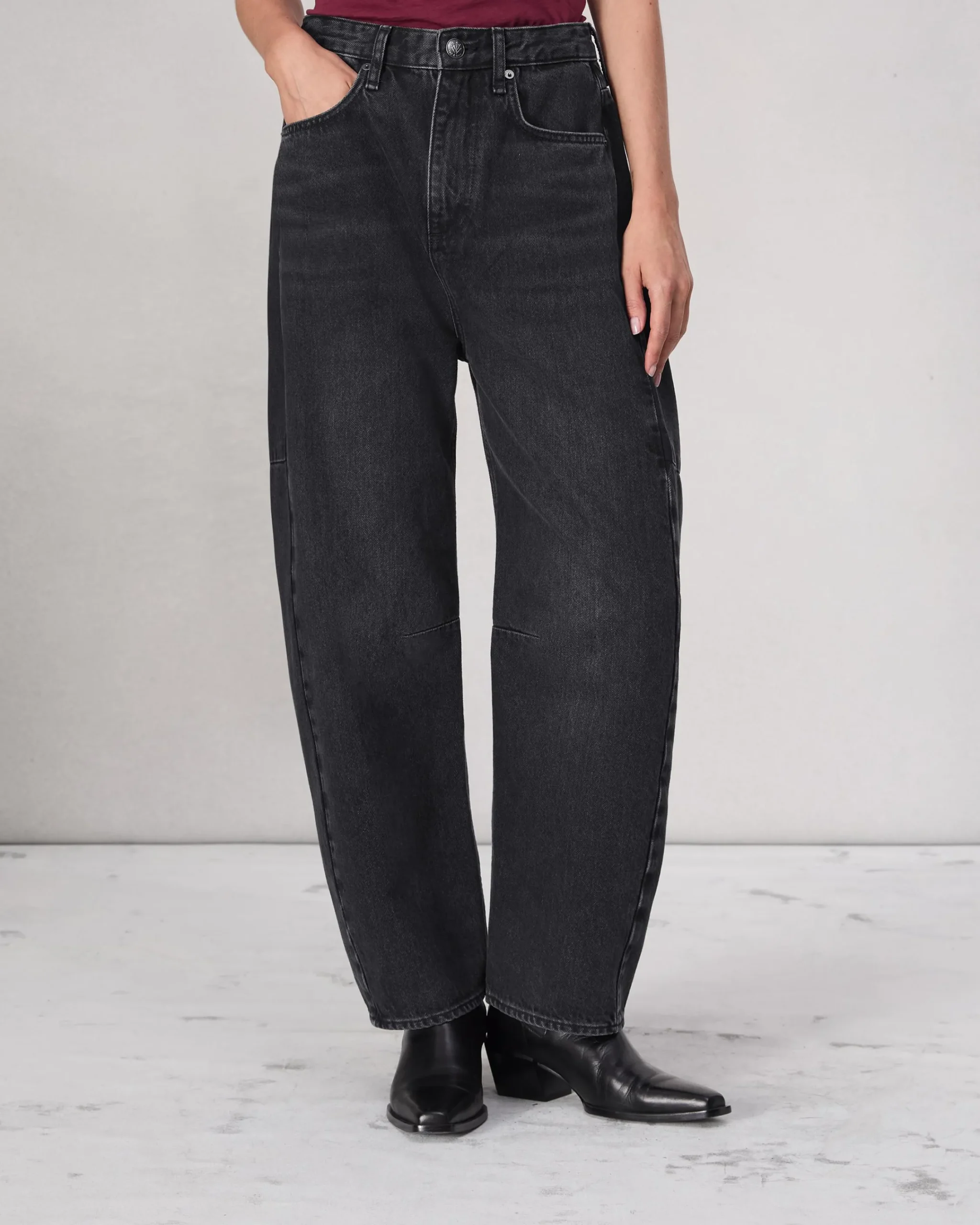 Best Charlie Barrel-Leg Jean Women Jeans