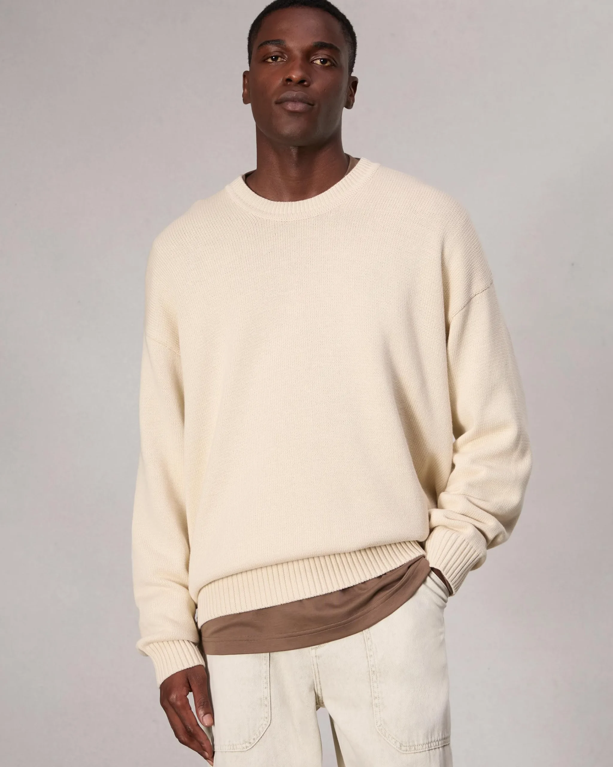 Online Clarkson Relaxed Fit Cotton Sweater Sweaters