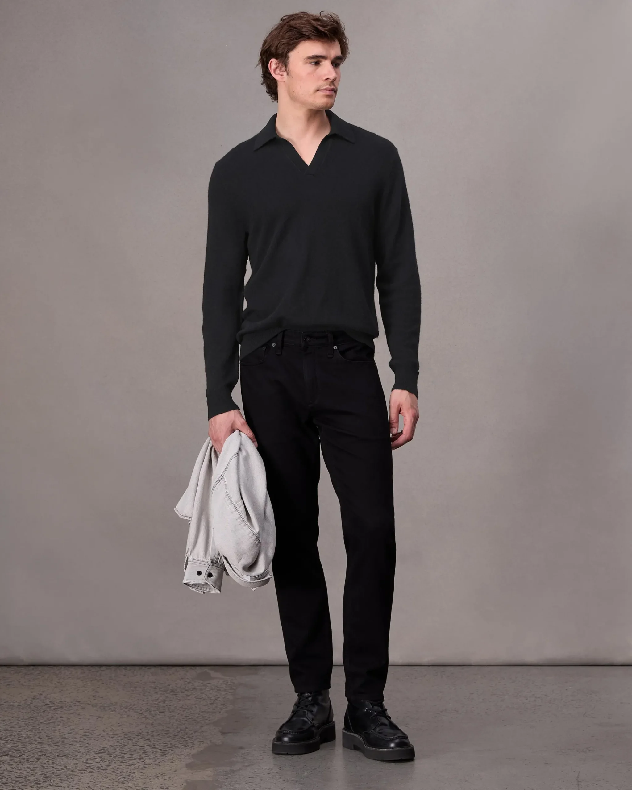 Cheap Downing Cashmere Polo Polos