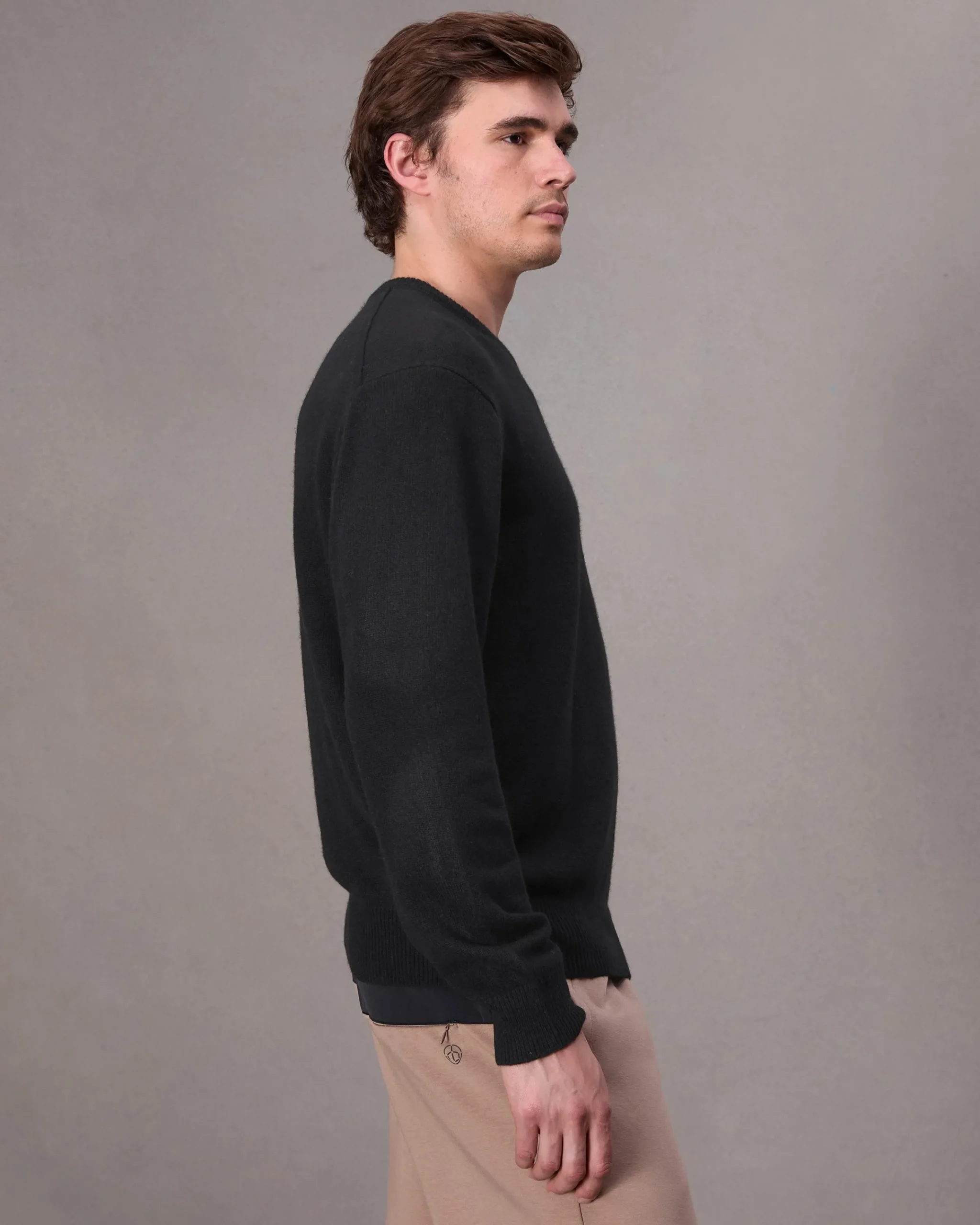 Fashion Downing Relaxed Fit Cashmere Sweater Sweaters