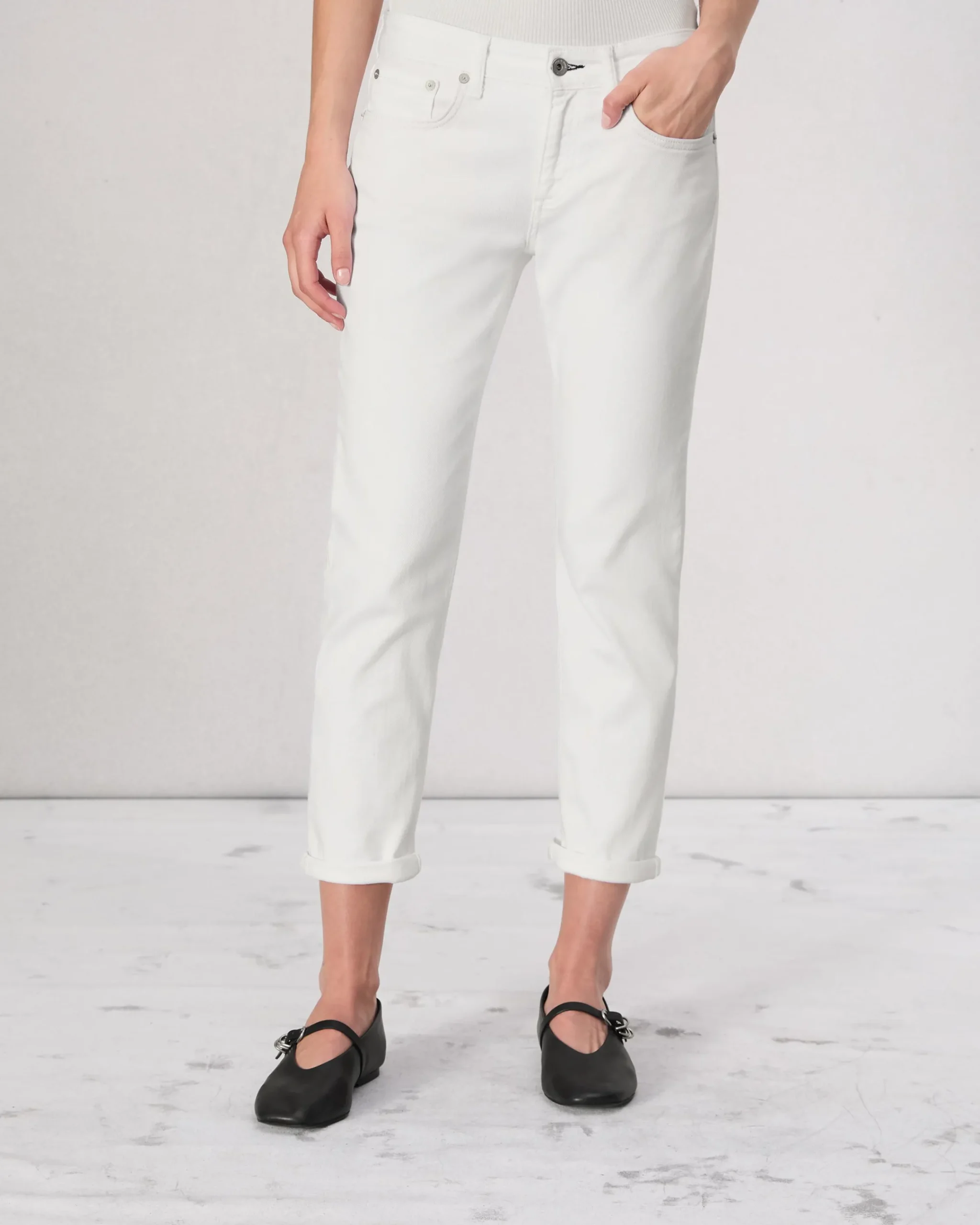 Cheap Dre Slim Boyfriend Jean Women Jeans