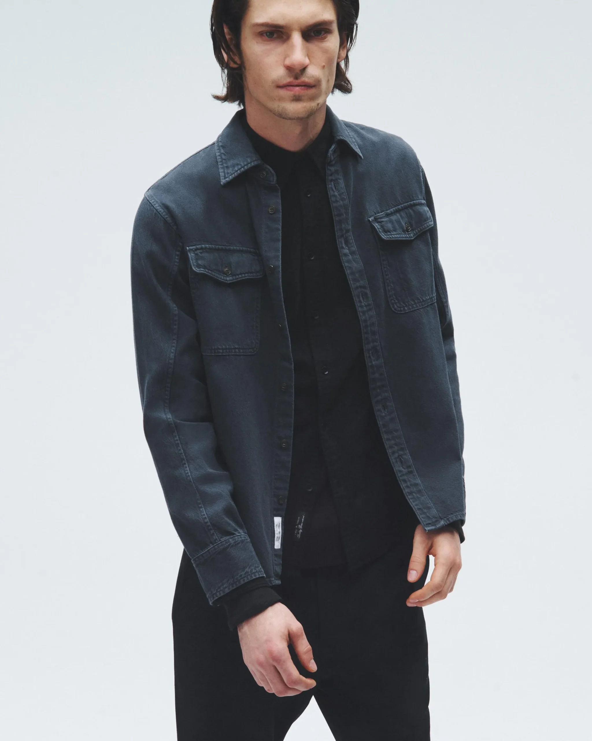 Shop Featherweight Denim Shirt Shirts
