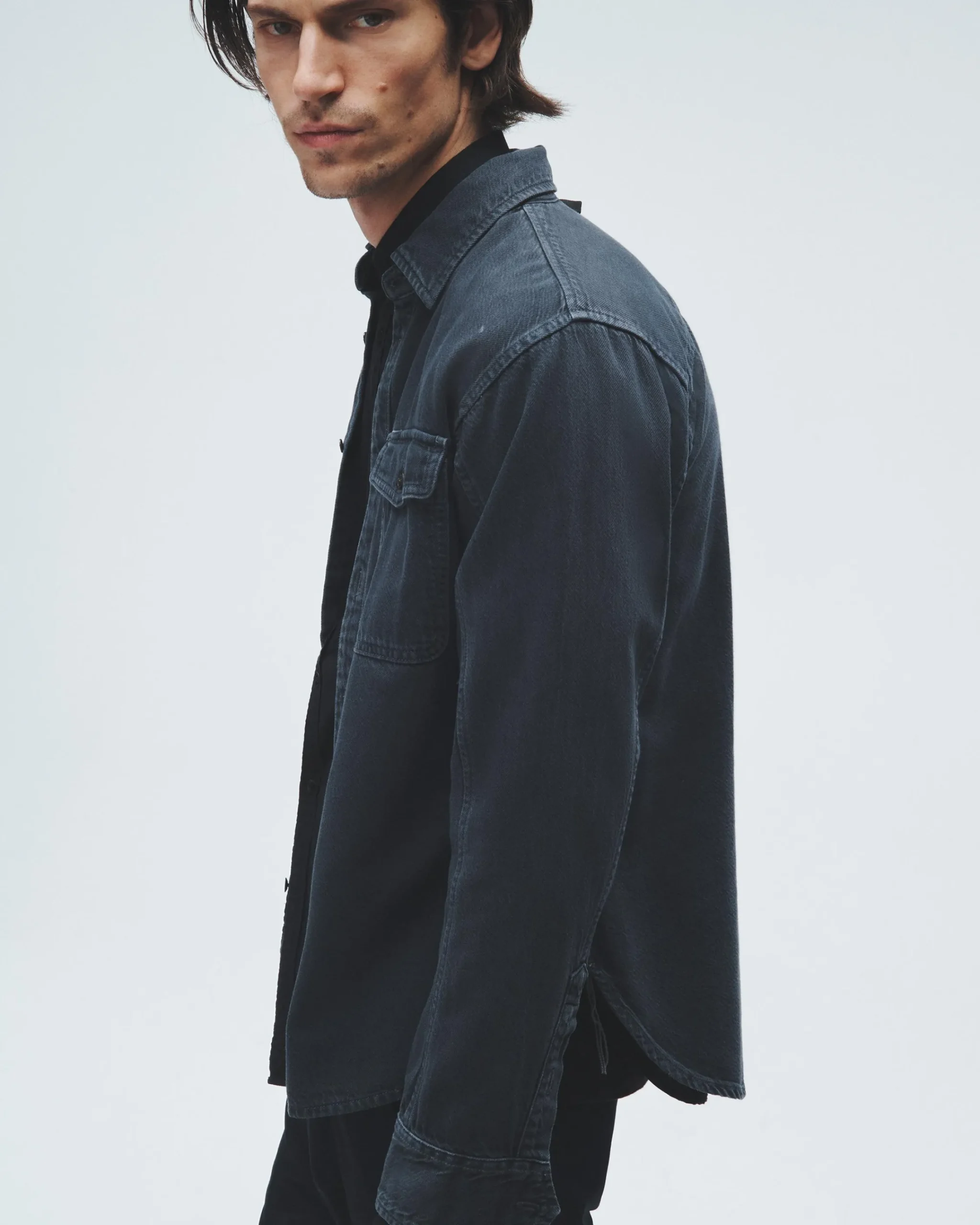 Shop Featherweight Denim Shirt Shirts