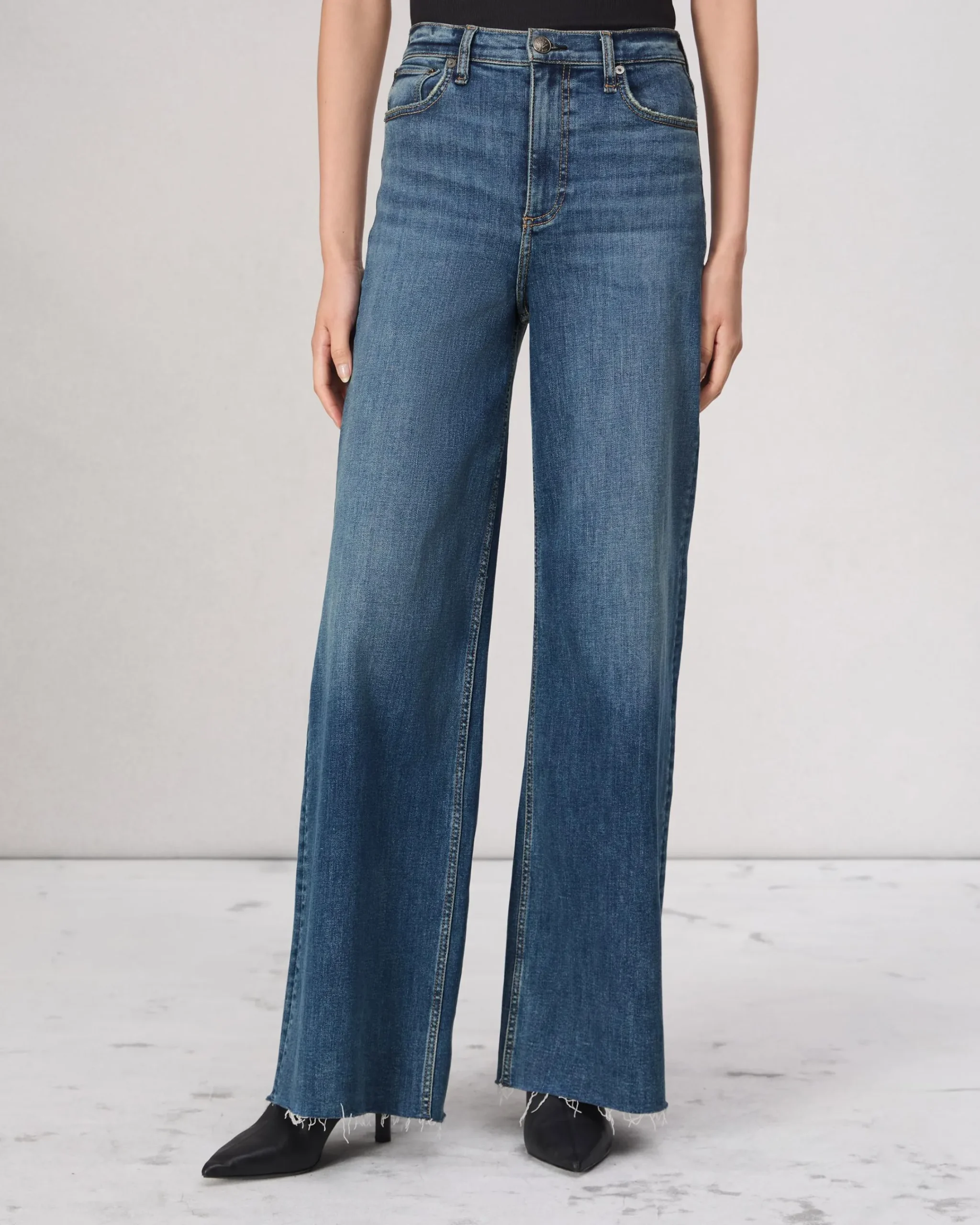 Shop Flexi Sofie Wide-Leg Jean Women Jeans