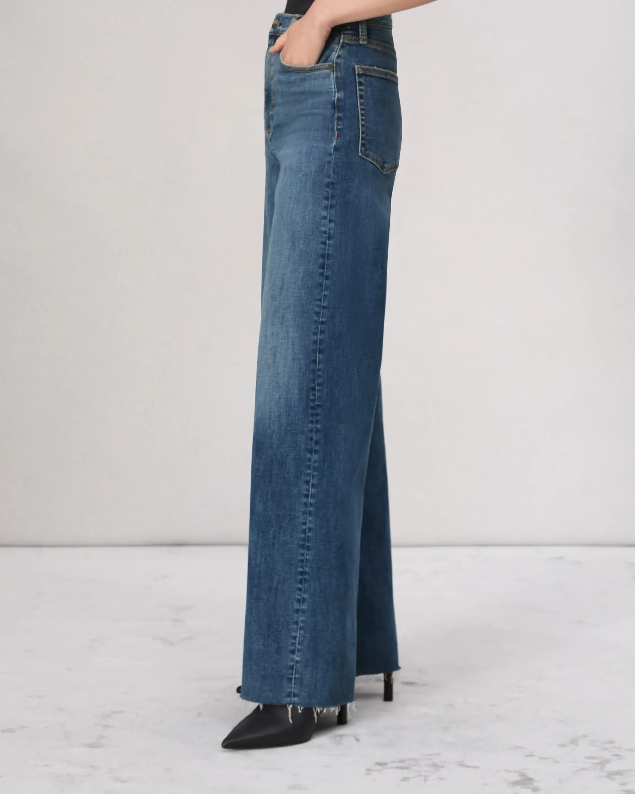 Shop Flexi Sofie Wide-Leg Jean Women Jeans