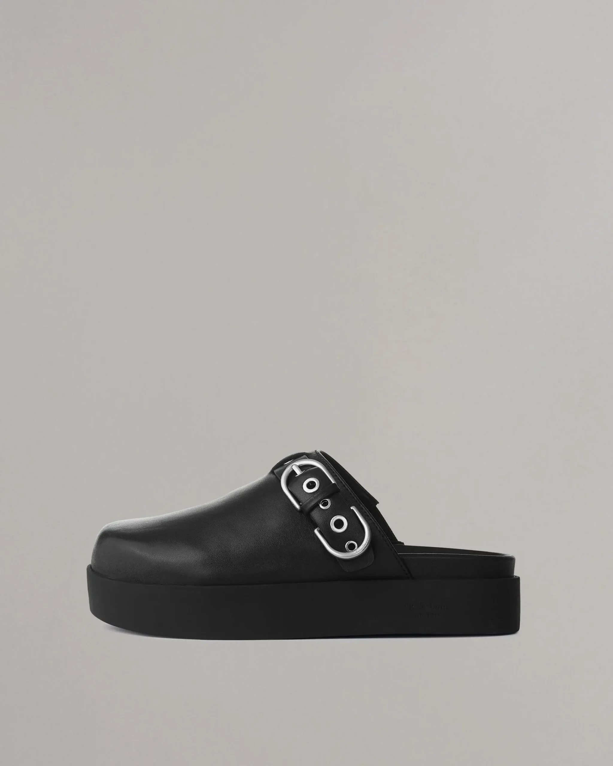 Store Geo Platform Mules Women Flats