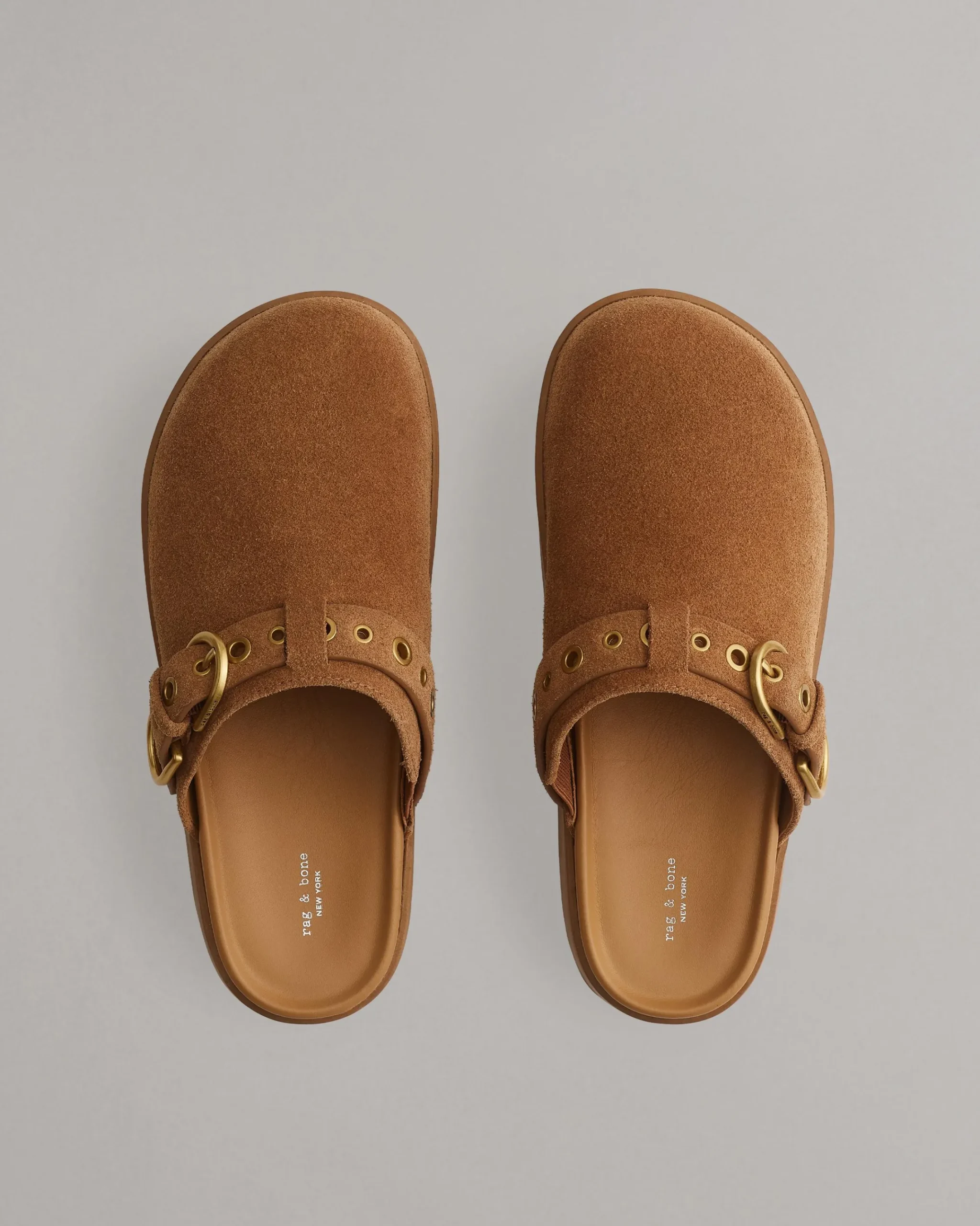 Hot Geo Suede Platform Mules Women Flats