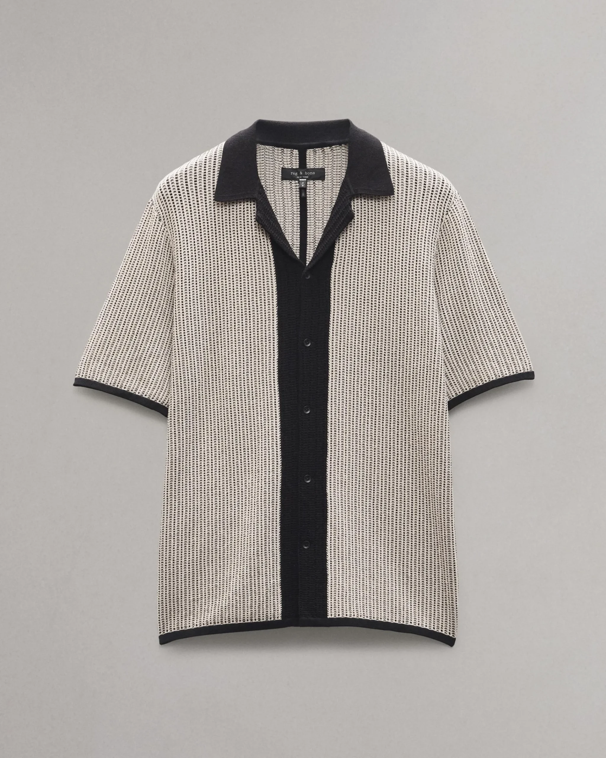 Clearance Harvey Knit Camp Shirt Shirts
