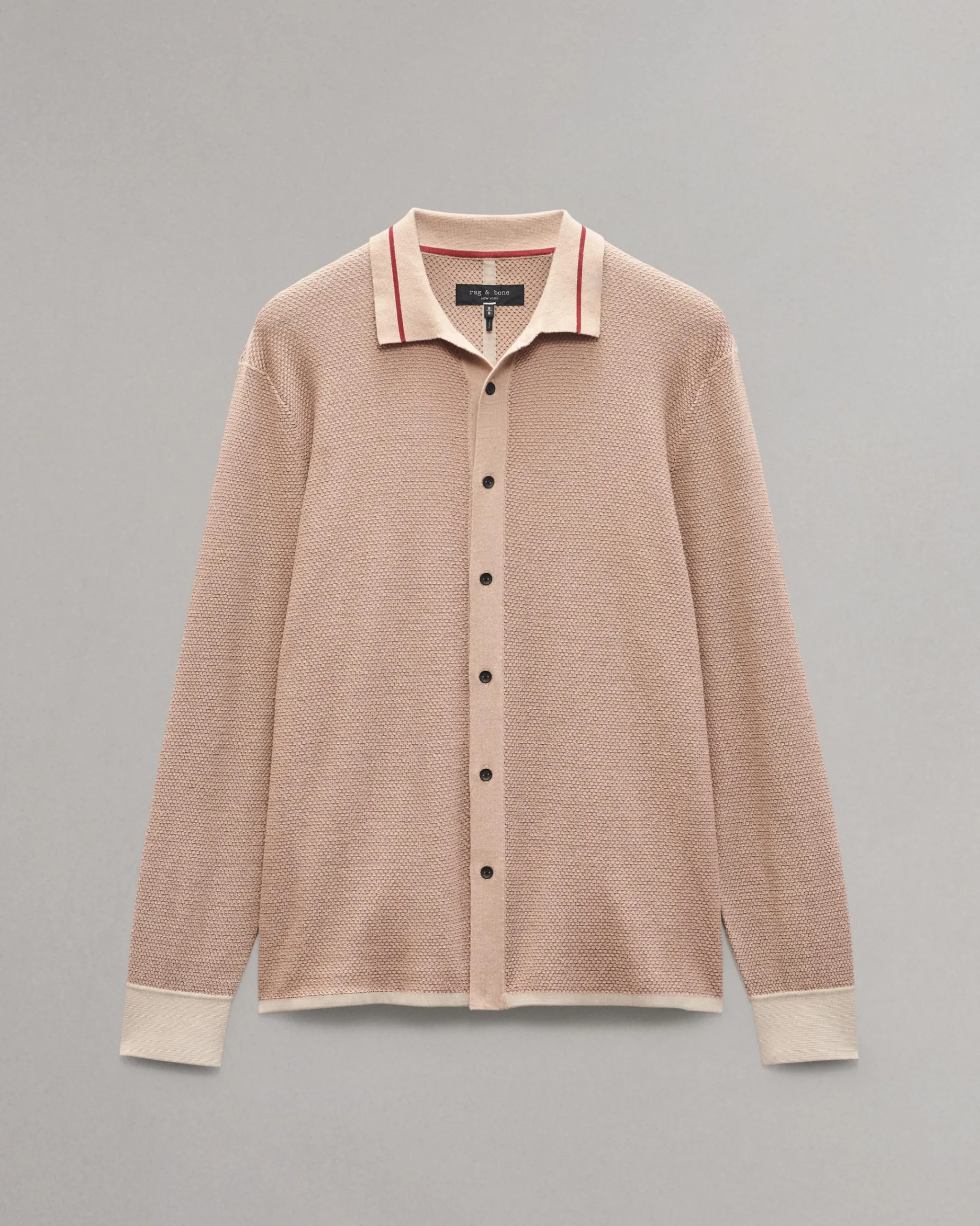 Online Harvey Knit Shirt Sweaters