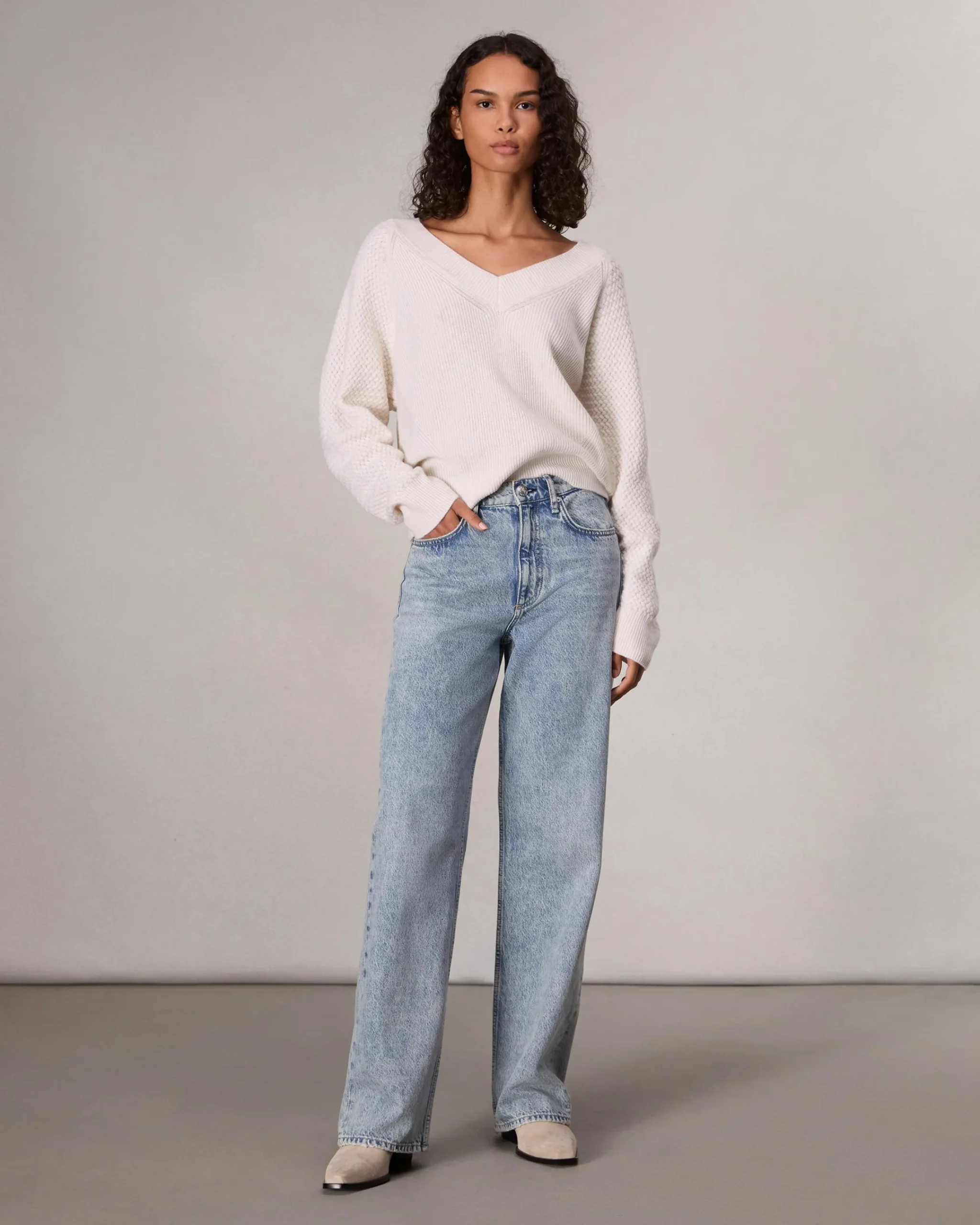 Fashion Kaylee Cashmere Sweater Women Sweaters & Sweatshirts