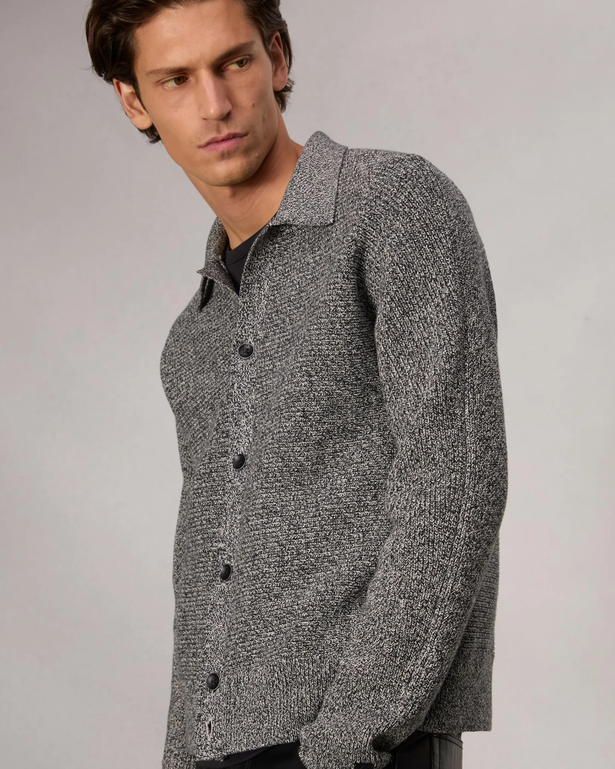 Flash Sale Marled Cotton-Blend Cardigan Sweaters