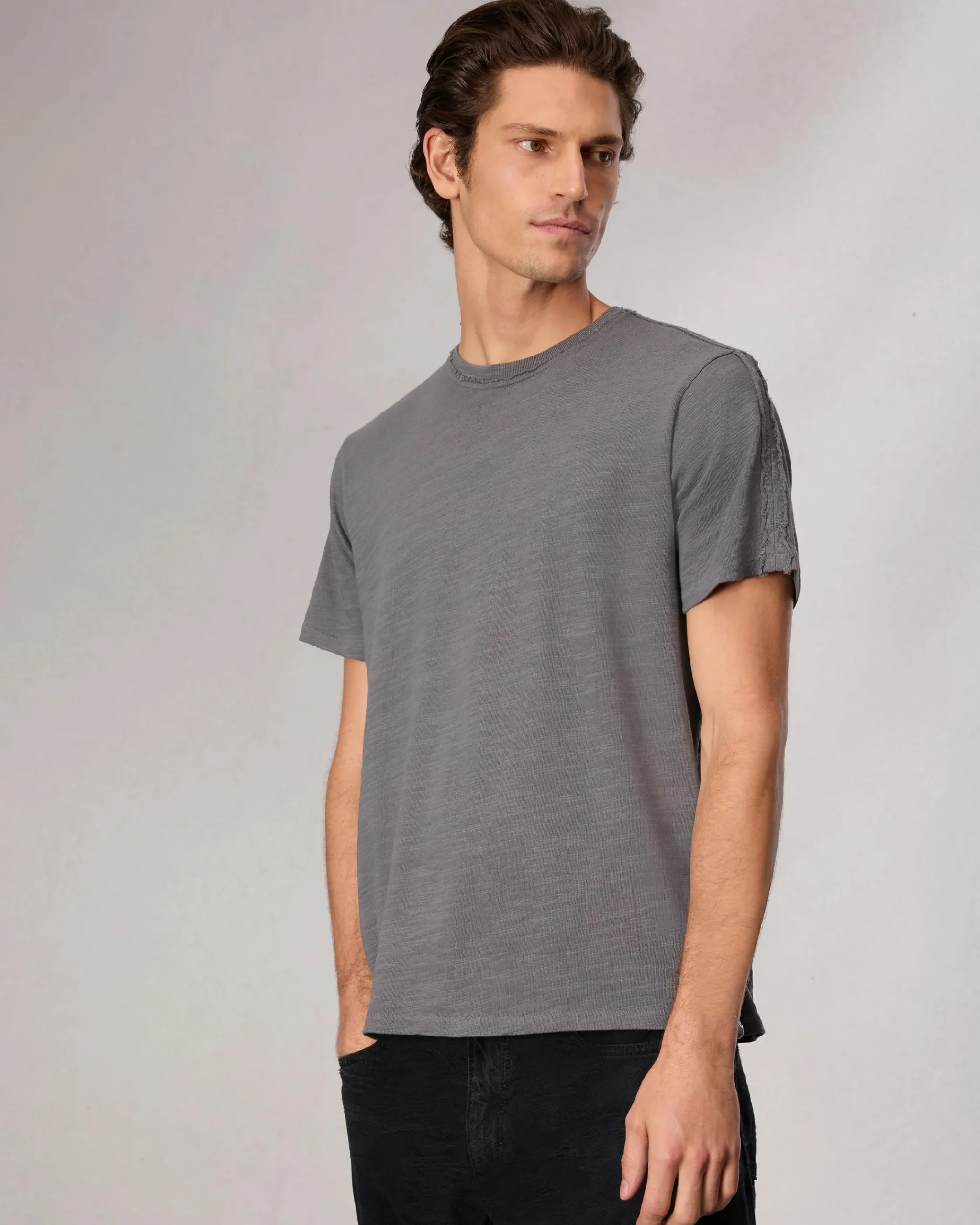 Discount Raw-Edge Flame Tee T-Shirts & Henleys