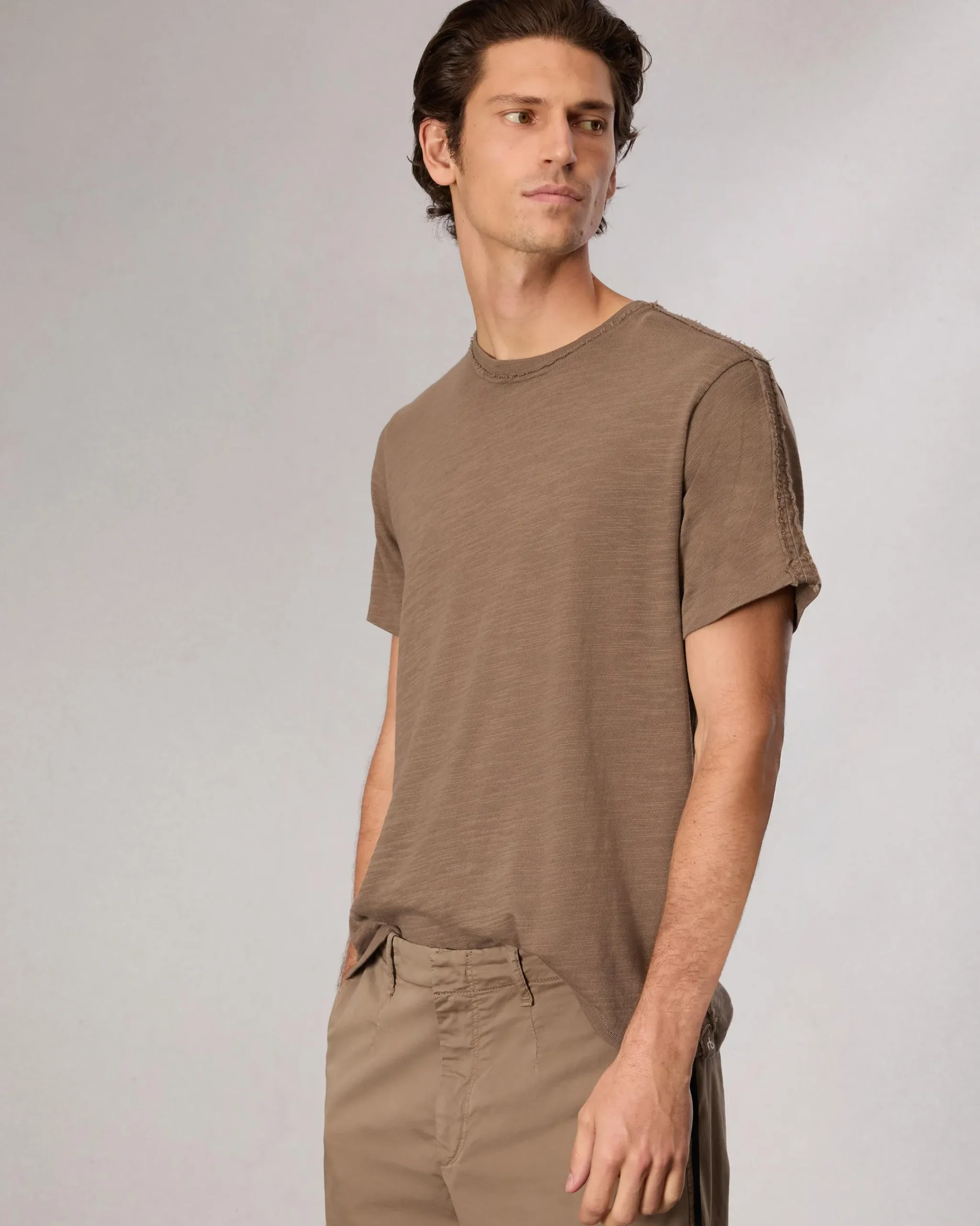 Online Raw-Edge Flame Tee T-Shirts & Henleys