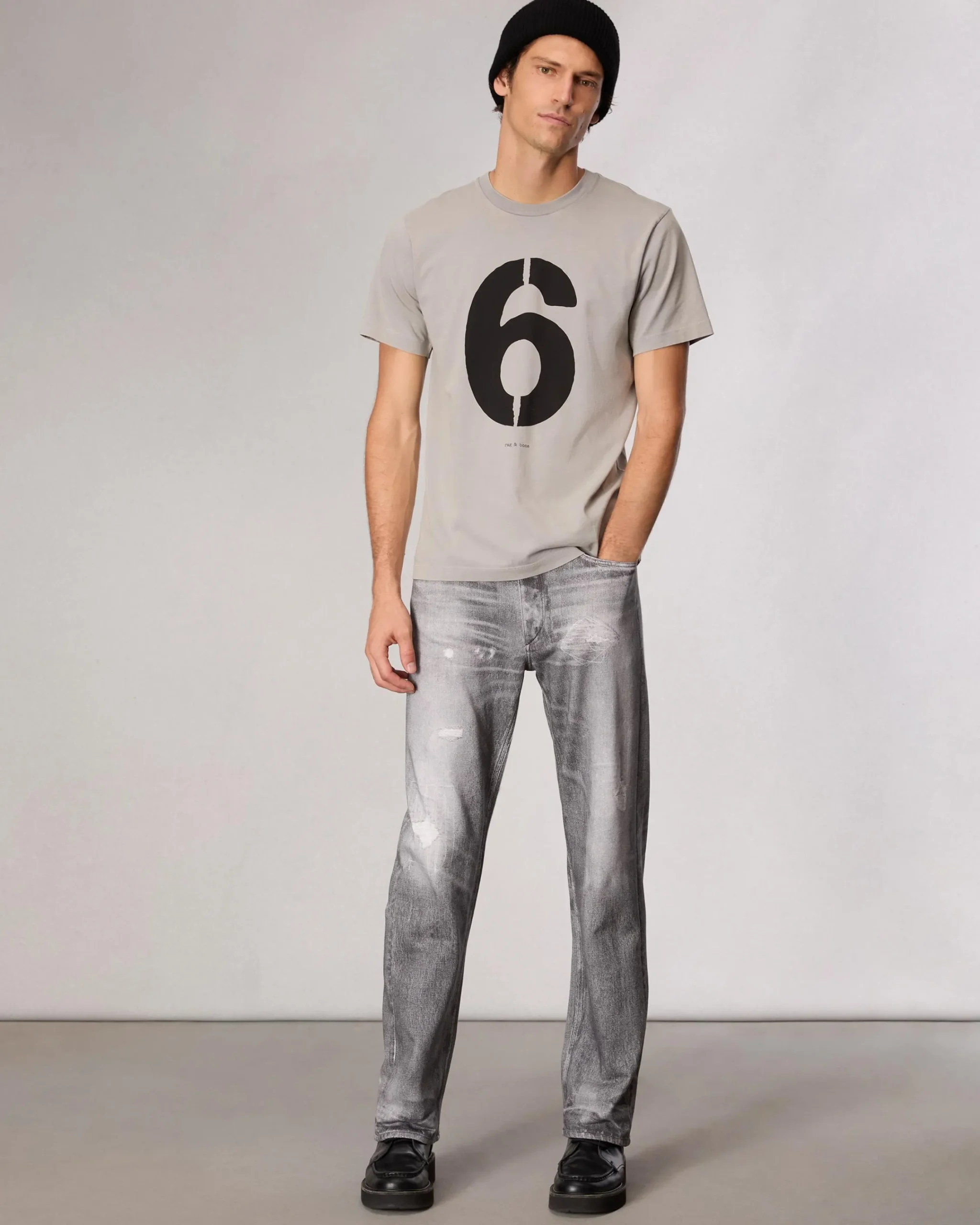 Fashion rb Number 6 T-Shirt T-Shirts & Henleys