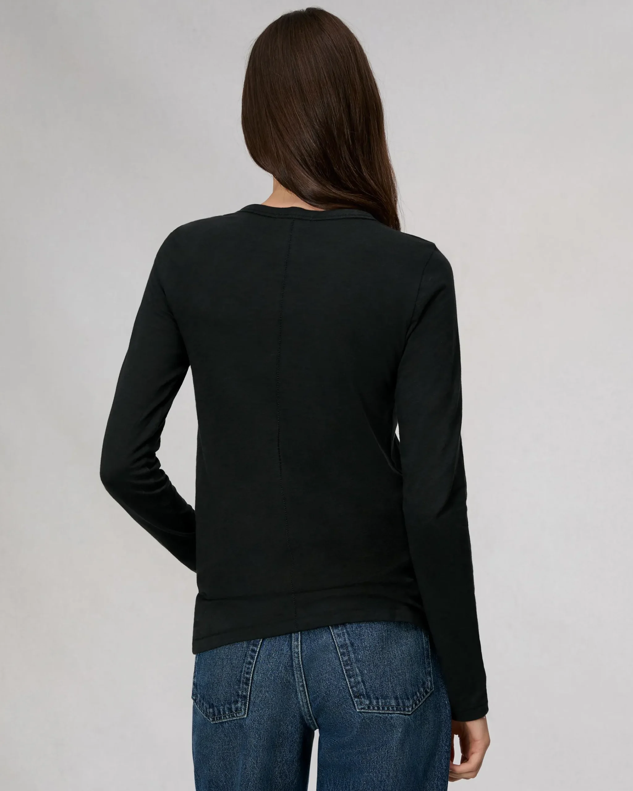 Best Sale The Slub Long Sleeve Women T-Shirts