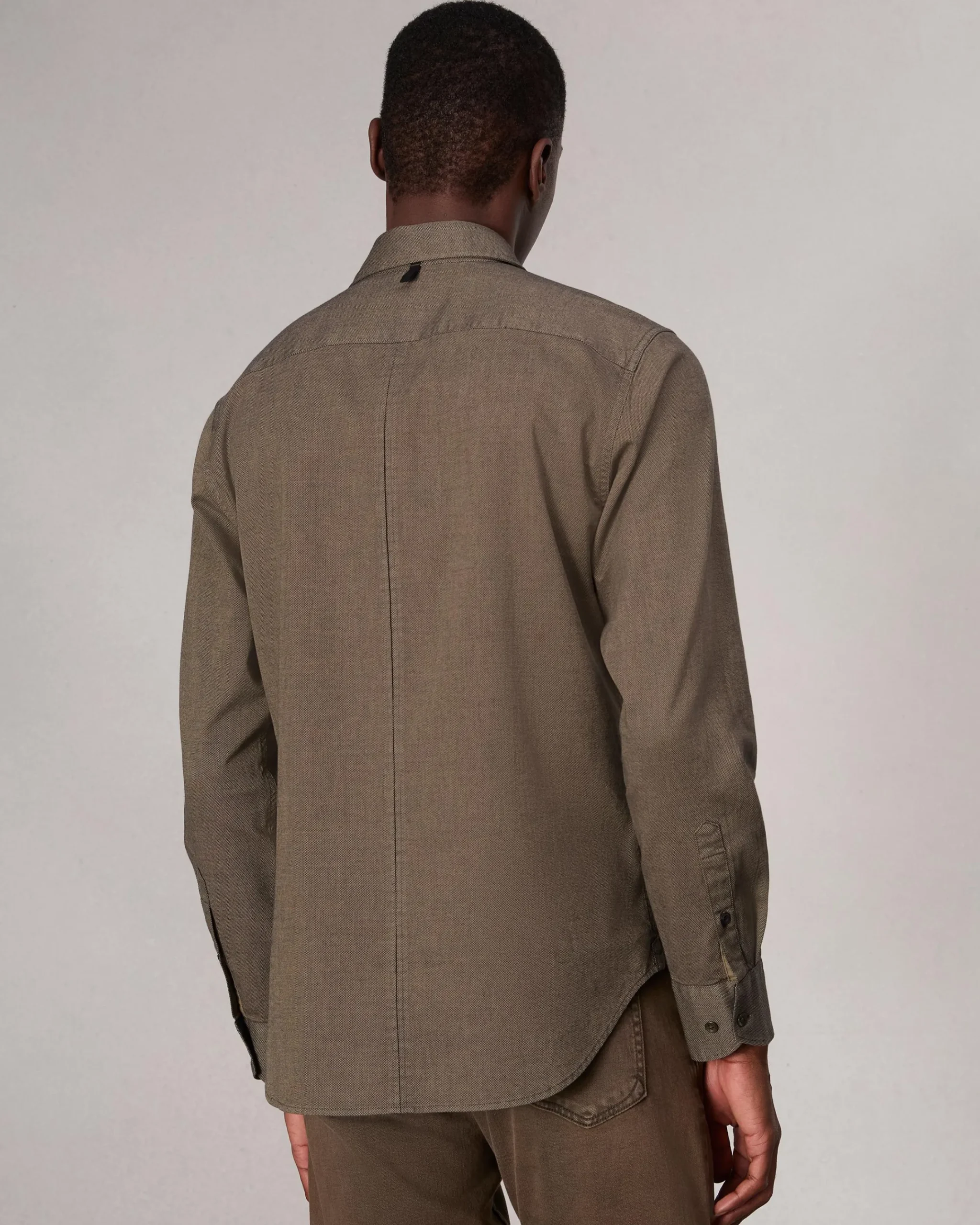 Store Tomlin Stretch-Cotton Dobby Shirt Shirts